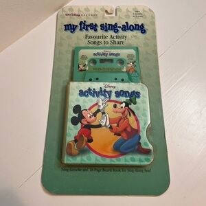 My First Sing Along - Disney activity songs Cassette tape sealed